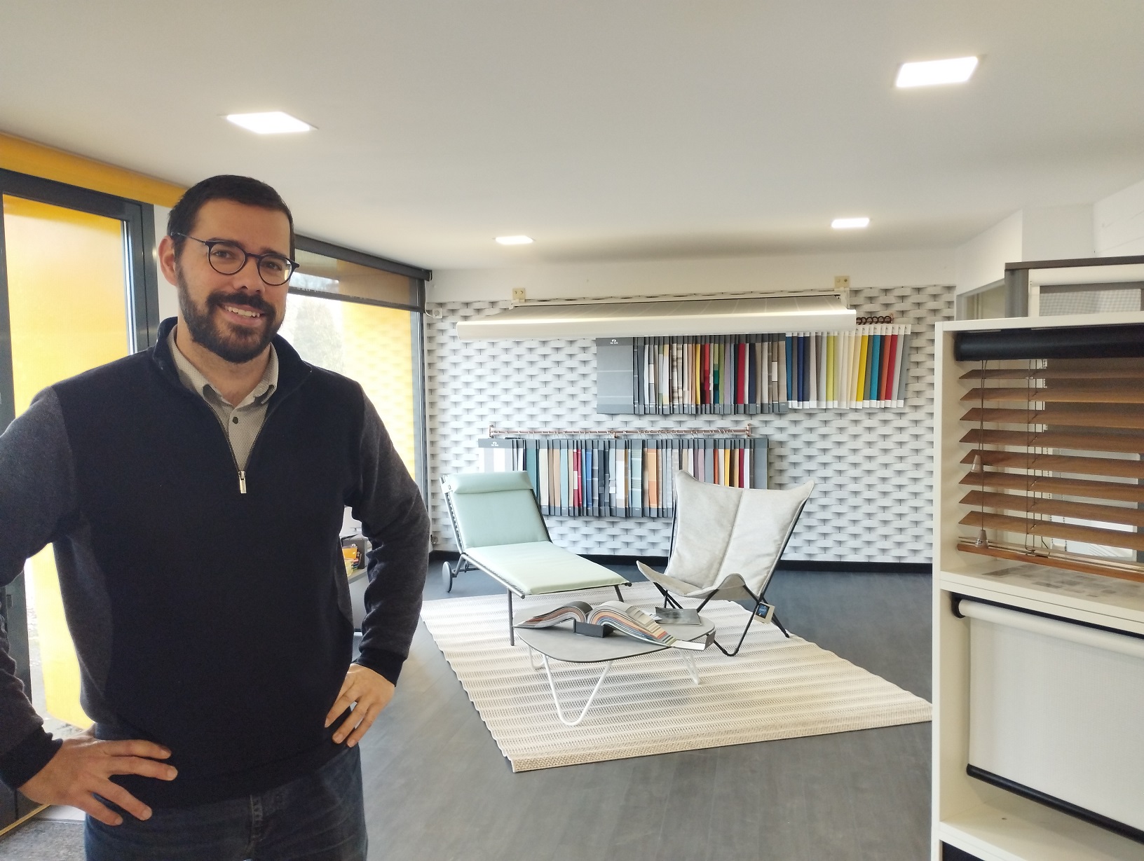 Monsieur Sylvain CHAPPUY de stores mouchy